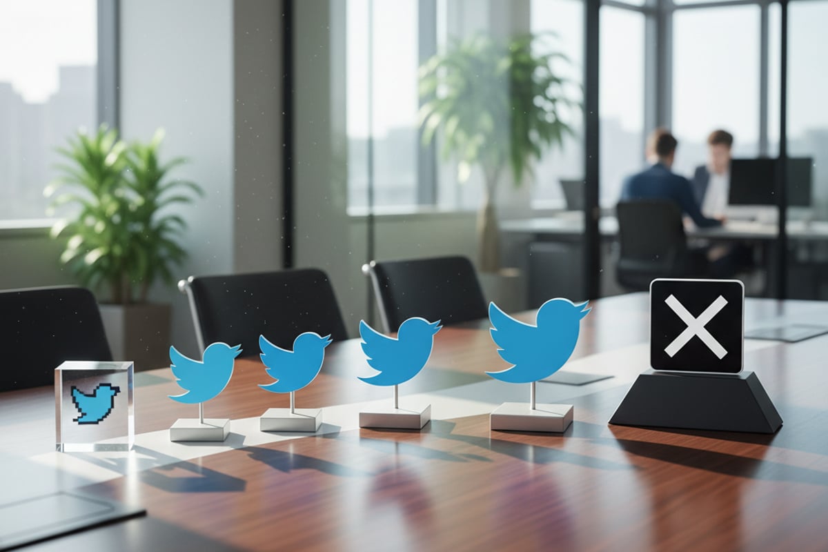 évolution du logo Twitter