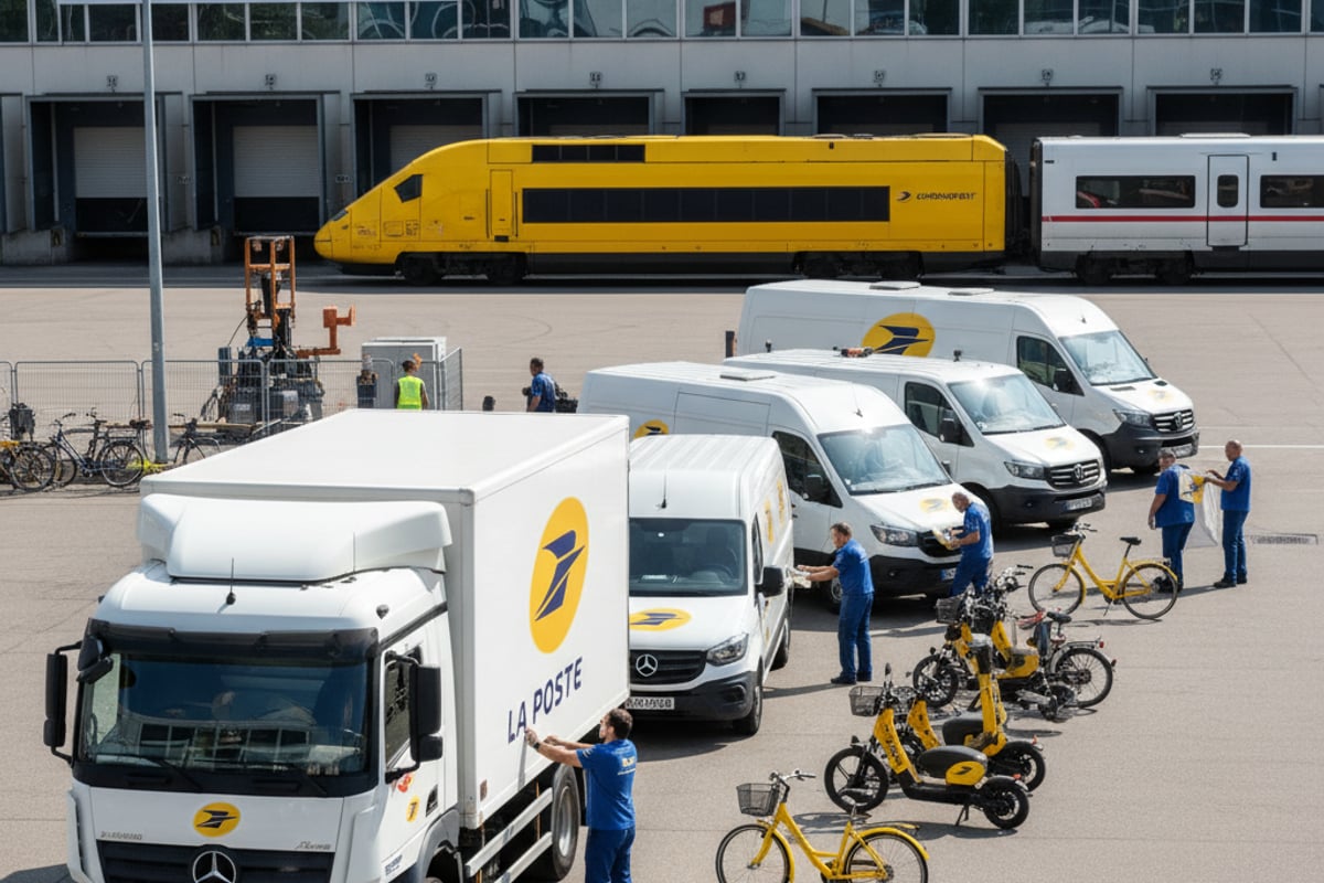 image de marque postale contemporaine