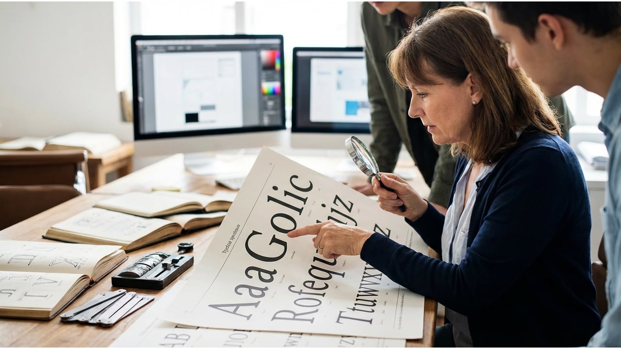 professional typography