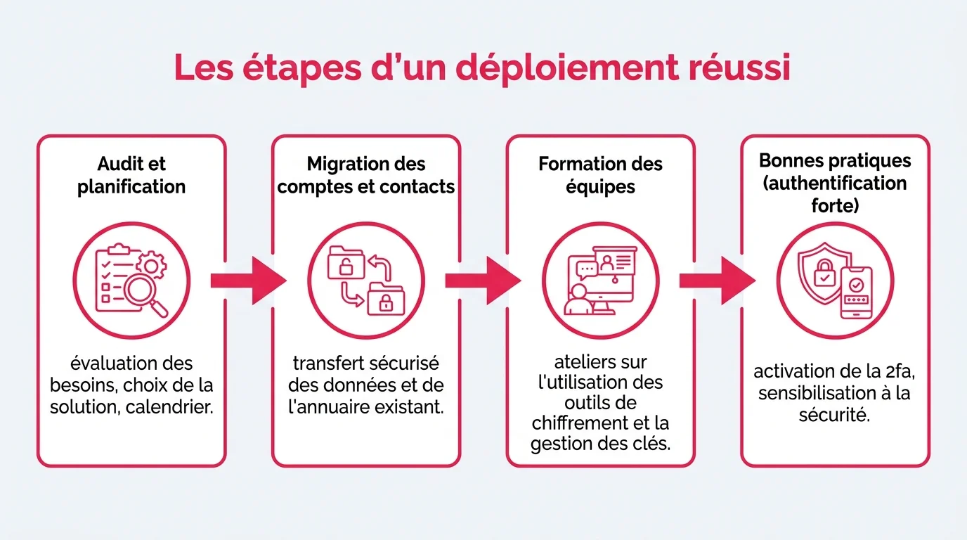 Les étapes d'un déploiement réussi