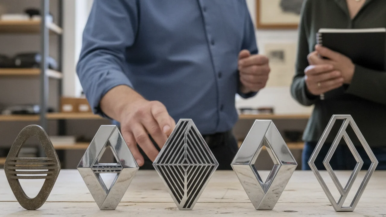 Image de couverture - L'evolution du logo Renault : histoire du losange