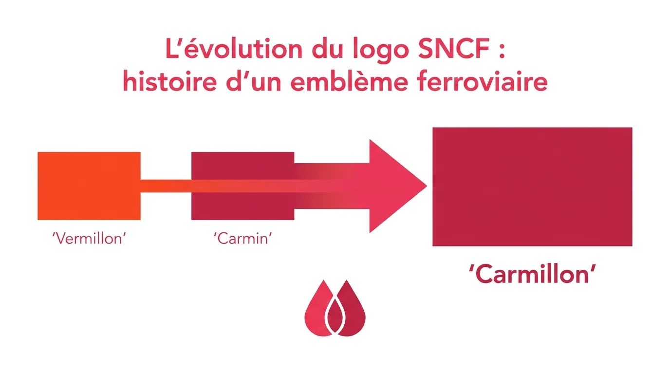 Le carmillon naît de la fusion du vermillon et du carmin